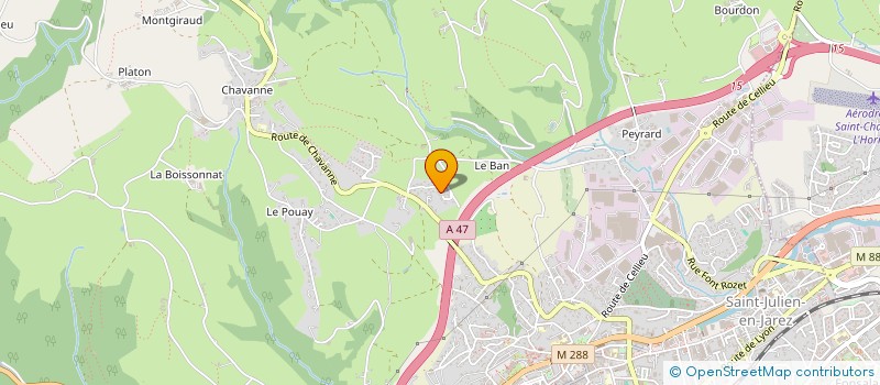 localisation de l'entreprise DO CONSULTING à SAINT-CHAMOND