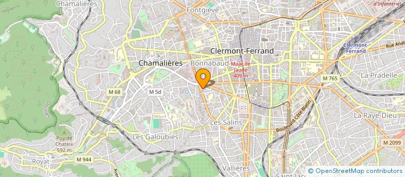 localisation de l'entreprise DO COUTO à CLERMONT-FERRAND
