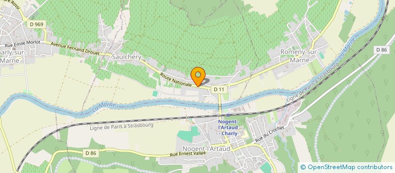 localisation de l'entreprise DO DIESE CREATION  SAULCHERY