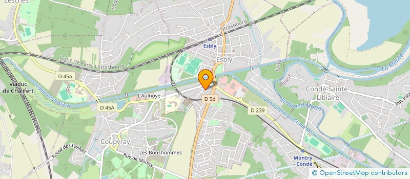 localisation de l'entreprise DO ET JEFCY à ESBLY