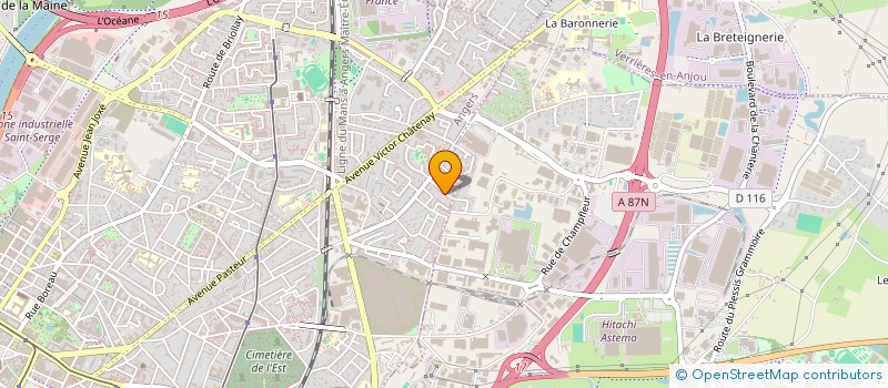 localisation de l'entreprise DO HAN MUSIQUE à ANGERS