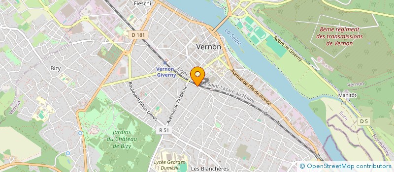 localisation de l'entreprise DO IT AND CO  VERNON