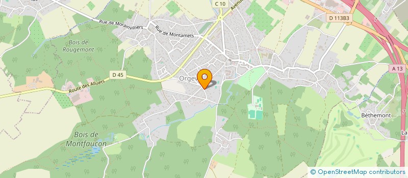 localisation de l'entreprise DO IT YOURSELF PRODUCTION à ORGEVAL
