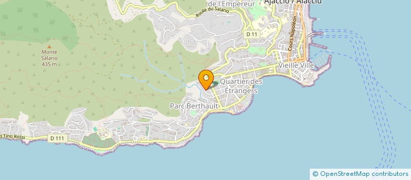 localisation de l'entreprise DO JEA à AJACCIO
