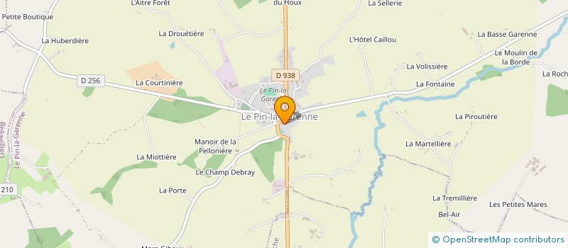 localisation de l'entreprise DO MI FA DANSE à LE PIN-LA-GARENNE