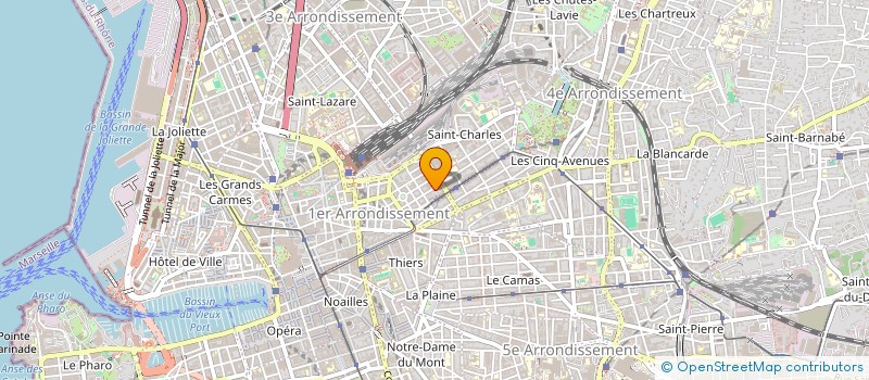 localisation de l'entreprise DO.MI.FA.DIFFUSION à MARSEILLE