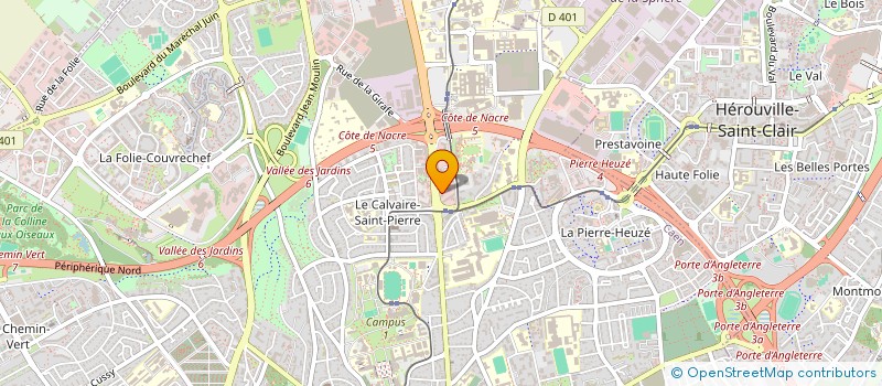localisation de l'entreprise DO PINHEIRO  CAEN