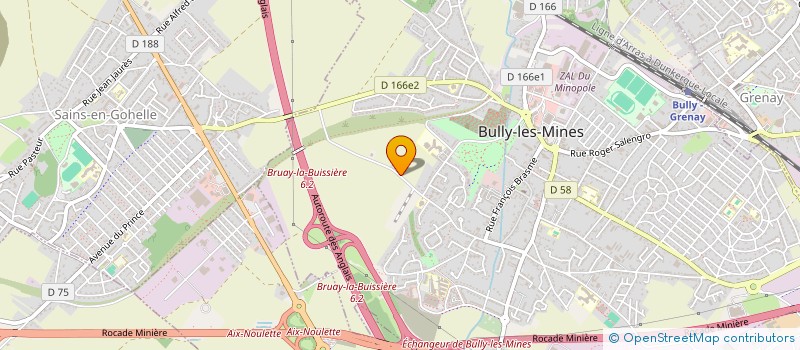 localisation de l'entreprise DO-RE-MI  BULLY-LES-MINES