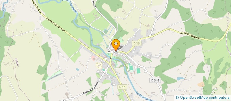 localisation de l'entreprise DO RE VI  AMOU