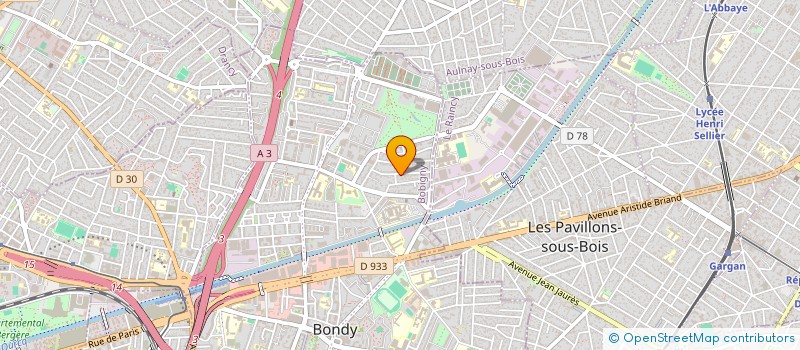 localisation de l'entreprise DO REMI  BONDY