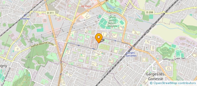 localisation de l'entreprise DO ROSARIO RENOVATION à SARCELLES