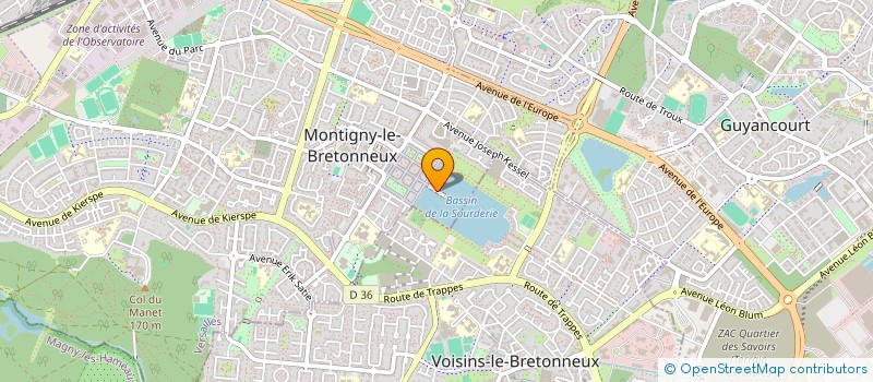 localisation de l'entreprise DO SI LA SOLEIL à MONTIGNY-LE-BRETONNEUX