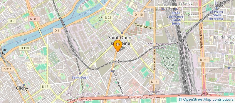 localisation de l'entreprise DO THE RIGHT THINGS à SAINT-OUEN-SUR-SEINE