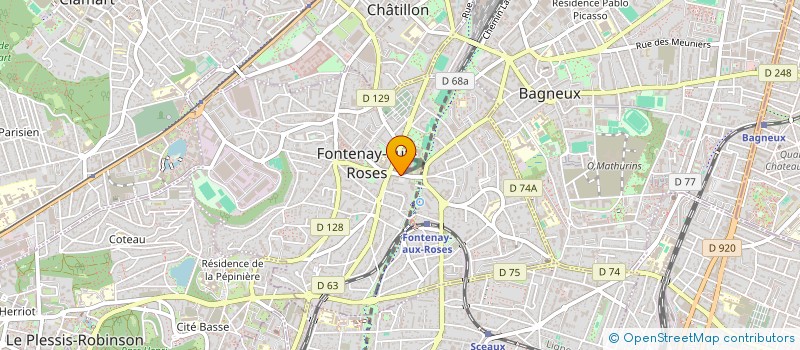 localisation de l'entreprise DO THE SHORT THING  FONTENAY-AUX-ROSES