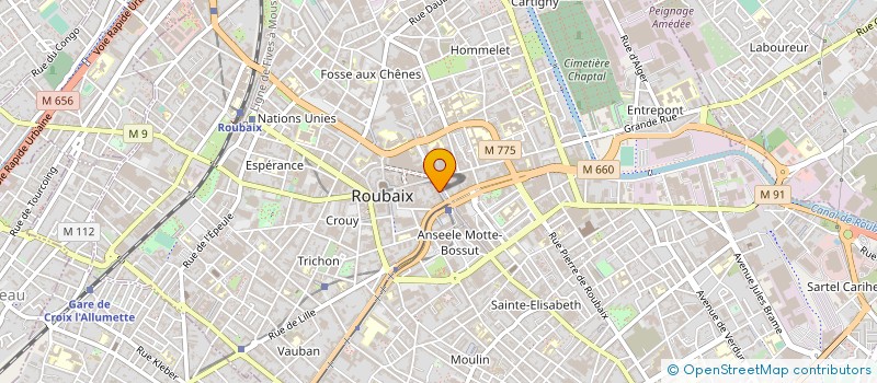 localisation de l'entreprise DO YOUR JOB à ROUBAIX