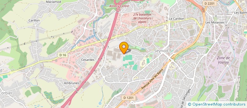 localisation de l'entreprise DO2C à ANNECY