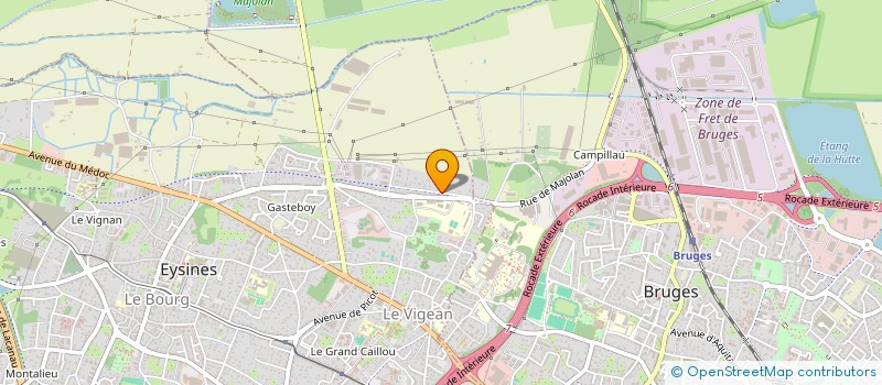 localisation de l'entreprise DOA  EYSINES