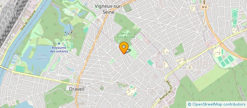 localisation de l'entreprise DOALELI à DRAVEIL