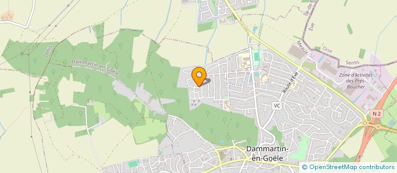 localisation de l'entreprise DOAN CONSULTING  DAMMARTIN-EN-GOELE