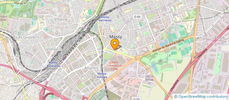 localisation de l'entreprise DOAN HOUDETOT à MASSY