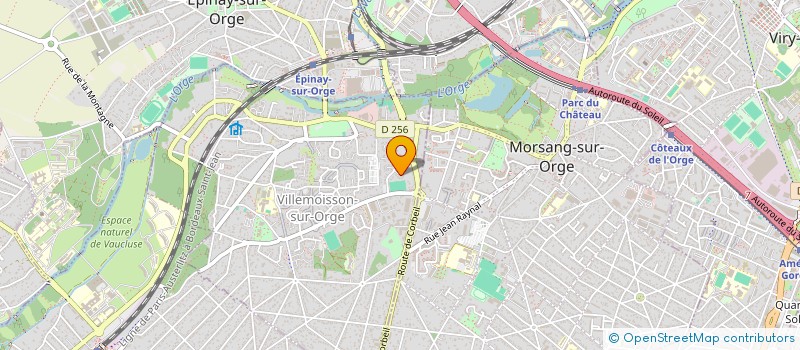 localisation de l'entreprise DOANET à VILLEMOISSON-SUR-ORGE