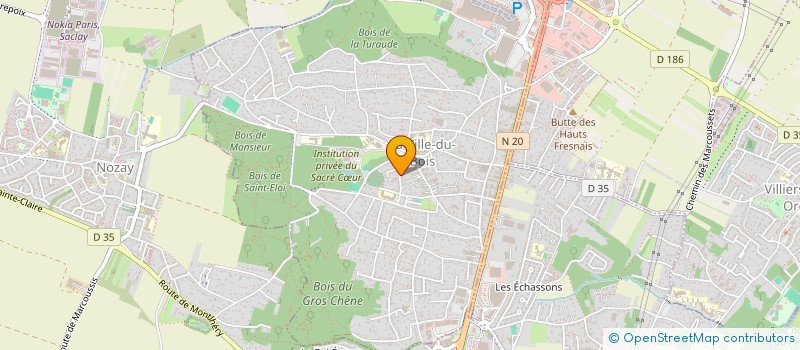 localisation de l'entreprise DOAT à LA VILLE-DU-BOIS