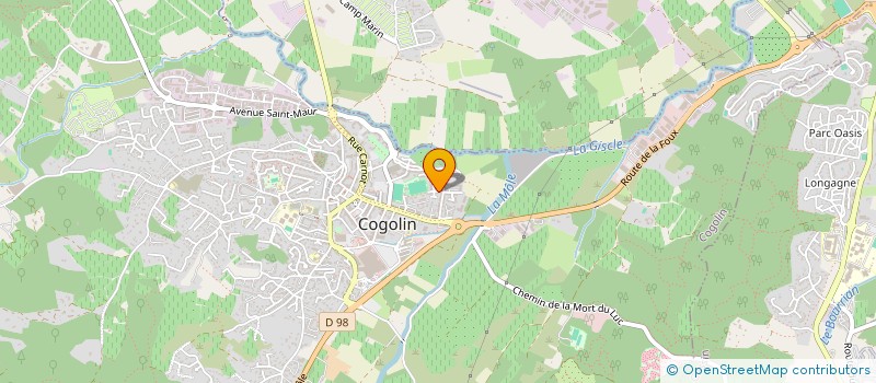 localisation de l'entreprise DOATSOU  COGOLIN