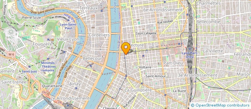 localisation de l'entreprise DOB IMMO  LYON