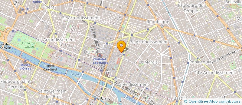 localisation de l'entreprise DOBAR à PARIS