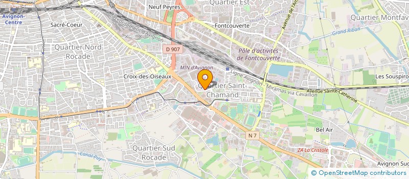 localisation de l'entreprise DOBBE TRANSPORT FRANCE SARL  AVIGNON