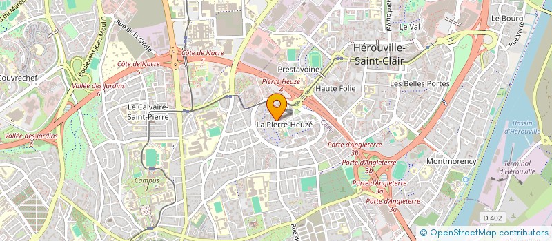 localisation de l'entreprise DOBEVE à CAEN