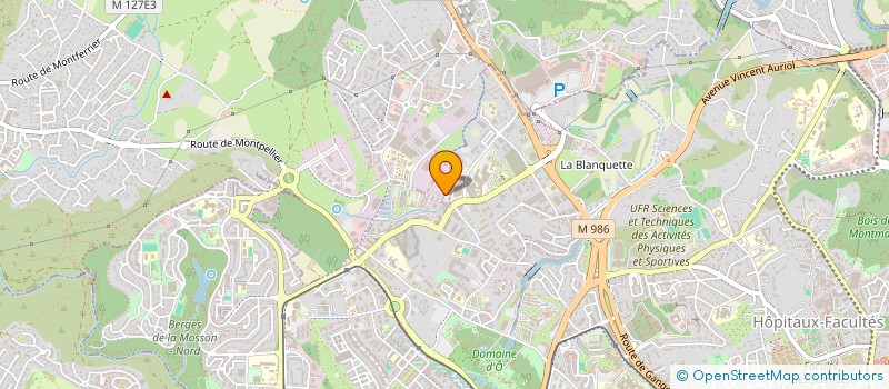 localisation de l'entreprise DOBI  GRABELS