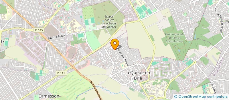 localisation de l'entreprise DOBI  LA QUEUE-EN-BRIE