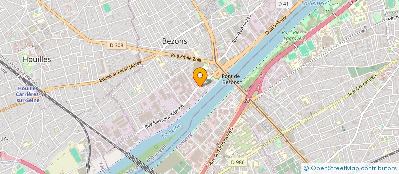 localisation de l'entreprise DOBI RENOVE à BEZONS