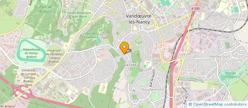 localisation de l'entreprise DOBIJEK  VANDUVRE-LES-NANCY