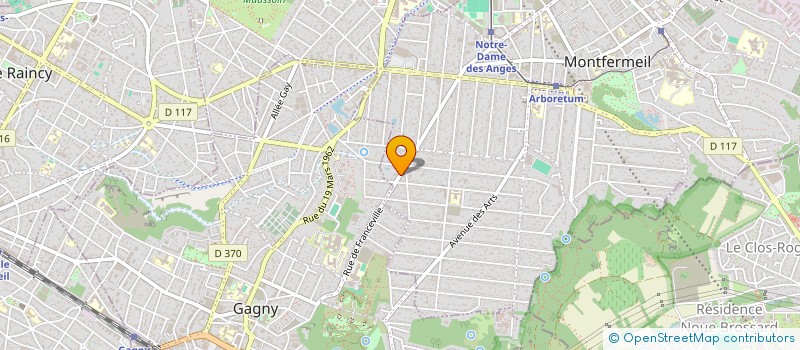 localisation de l'entreprise DOBRANI HOLDING  MONTFERMEIL