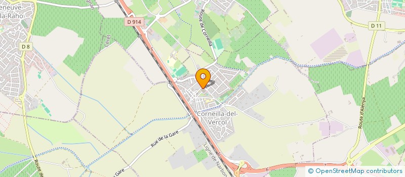 localisation de l'entreprise DOBRE  CORNEILLA-DEL-VERCOL