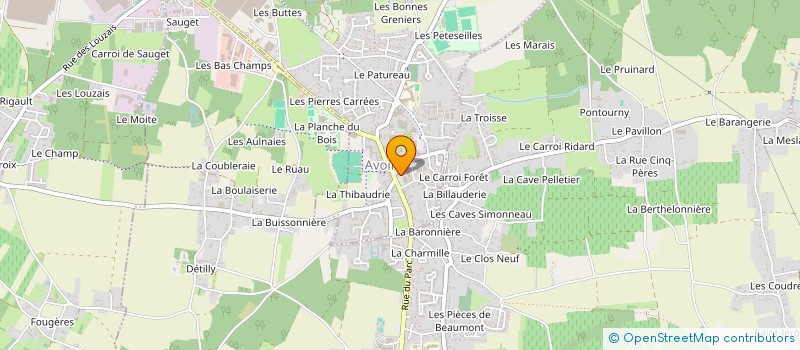 localisation de l'entreprise DOBRI à AVOINE