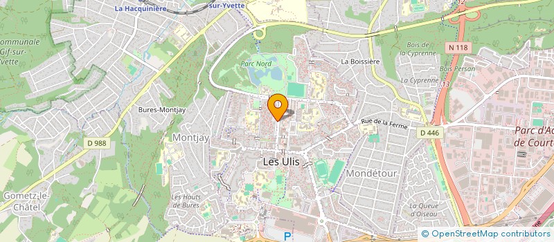 localisation de l'entreprise DOBRIN à LES ULIS