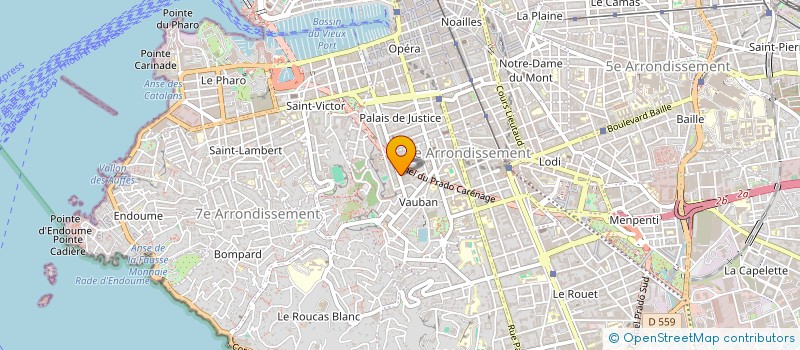 localisation de l'entreprise DOC à MARSEILLE