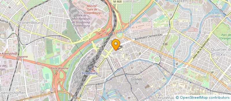 localisation de l'entreprise DOC ASSURANCES à STRASBOURG