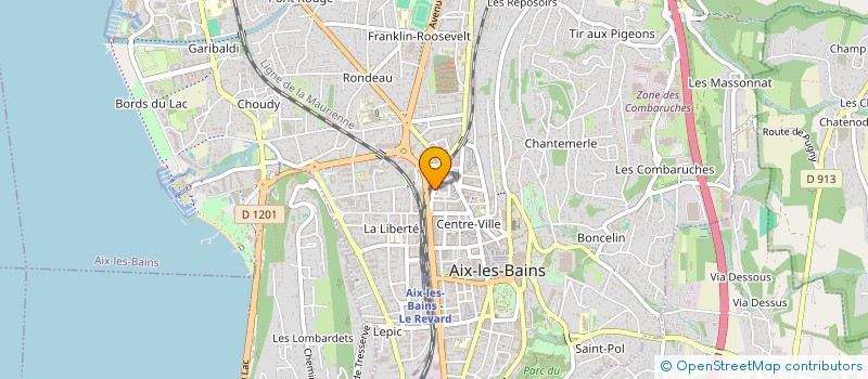 localisation de l'entreprise DOC AUDITION à AIX-LES-BAINS