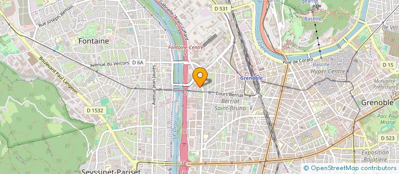 localisation de l'entreprise DOC'AUTO à GRENOBLE