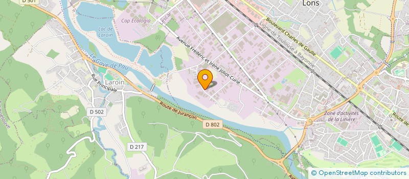 localisation de l'entreprise DOC AUTO  LONS