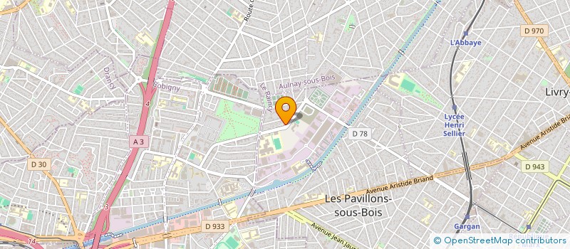localisation de l'entreprise DOC ELEC à LES PAVILLONS-SOUS-BOIS