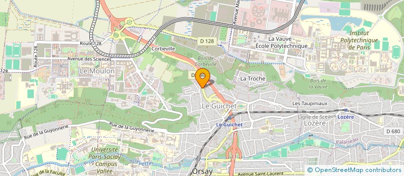 localisation de l'entreprise DOC'EN HERBE à ORSAY