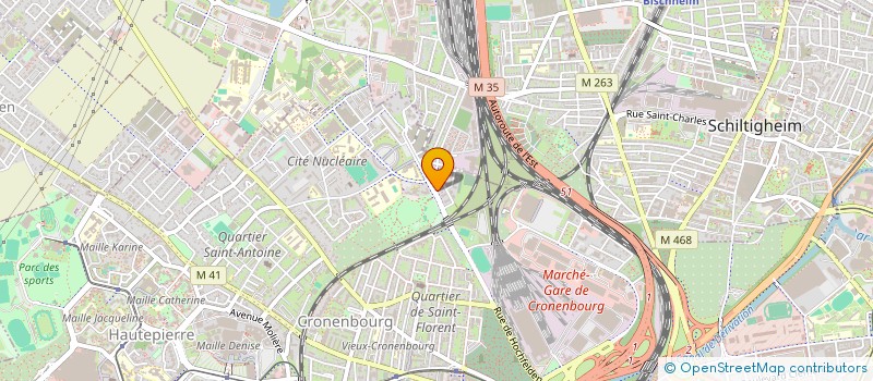 localisation de l'entreprise DOC EN LIGNE SARL à STRASBOURG
