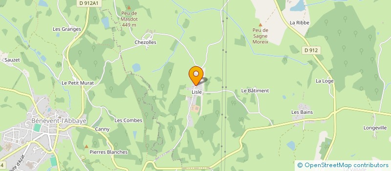 localisation de l'entreprise DOC'FLAMM  LE GRAND-BOURG