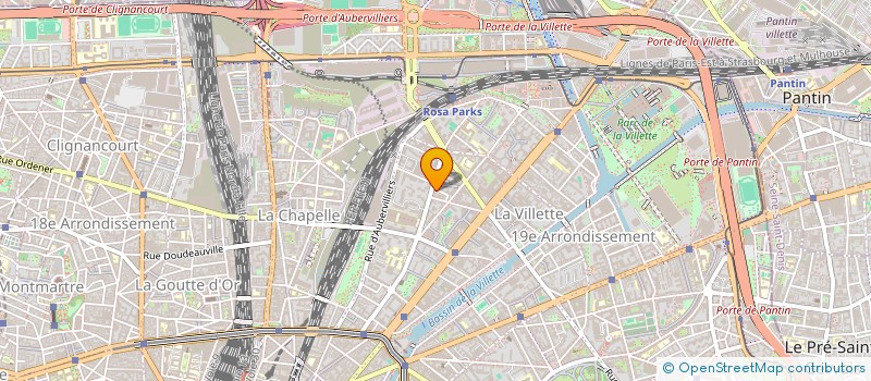 localisation de l'entreprise DOC FOOD  PARIS