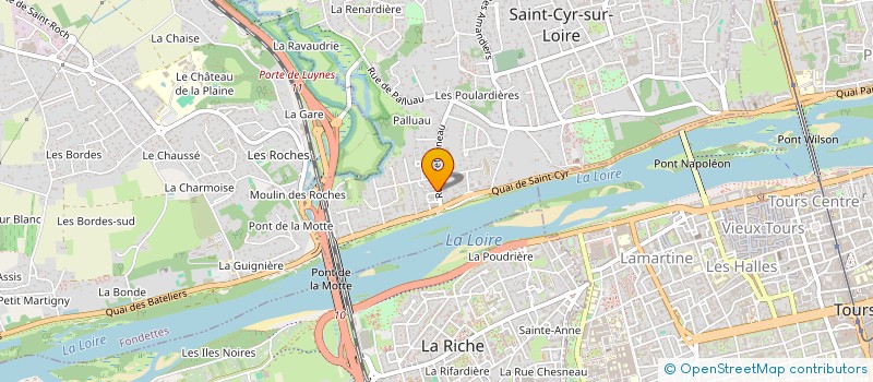 localisation de l'entreprise DOC FUTREAUX  SAINT-CYR-SUR-LOIRE